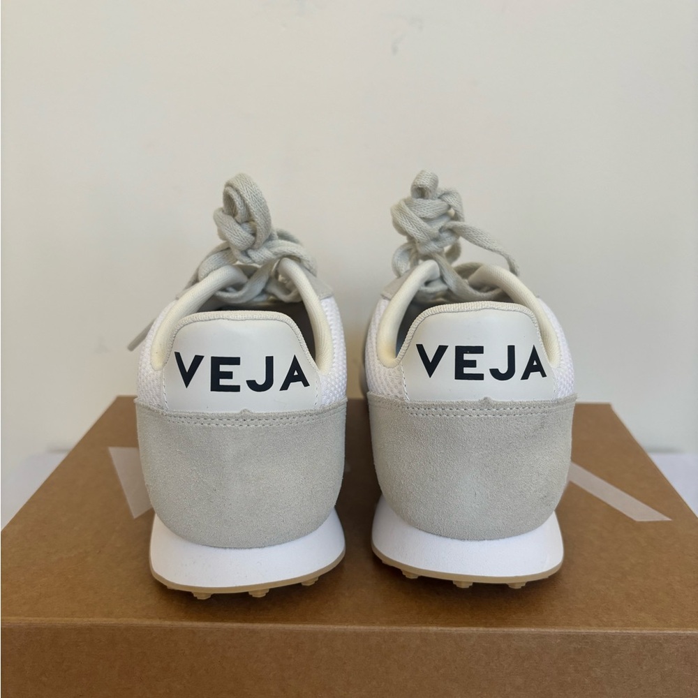 Veja Rio Branco Alveomesh Size 8 Eu 39 White Pierre Natural Womens Sneakers NWB - Picture 4 of 11